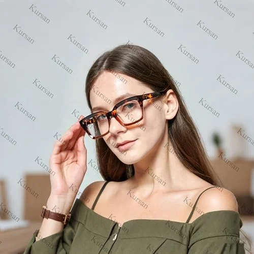 Womens 2 Pc.set /Tortoise Non-prescription Eyeglasses New 3